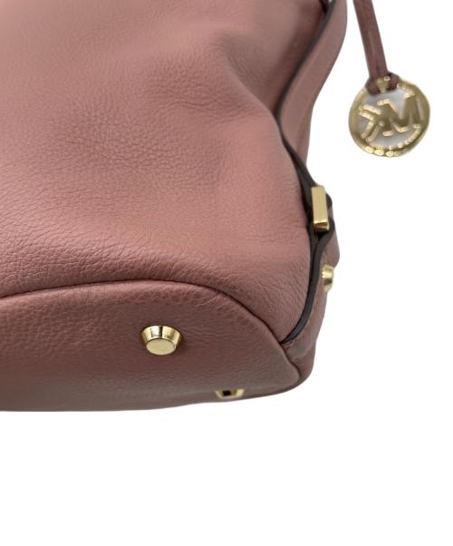 MICHAEL KORS（マイケルコース）MICHAEL KORS (マイケルコース) ハンドバッグ ピンクの古着・服飾アイテム