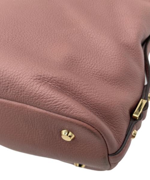 MICHAEL KORS（マイケルコース）MICHAEL KORS (マイケルコース) ハンドバッグ ピンクの古着・服飾アイテム