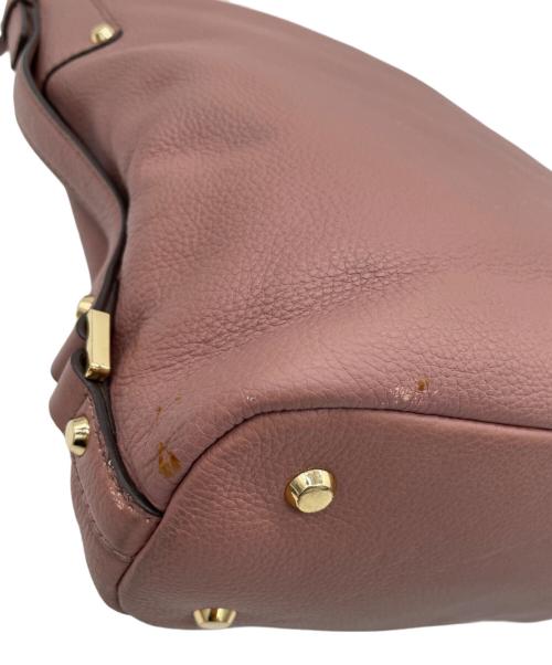 MICHAEL KORS（マイケルコース）MICHAEL KORS (マイケルコース) ハンドバッグ ピンクの古着・服飾アイテム