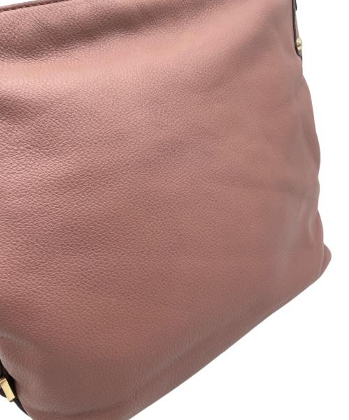 MICHAEL KORS（マイケルコース）MICHAEL KORS (マイケルコース) ハンドバッグ ピンクの古着・服飾アイテム