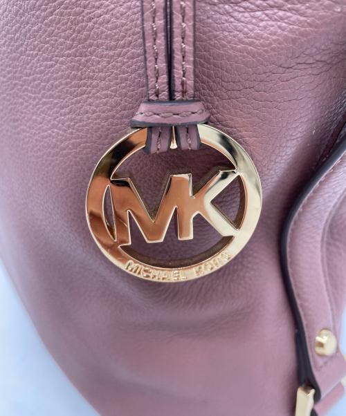 MICHAEL KORS（マイケルコース）MICHAEL KORS (マイケルコース) ハンドバッグ ピンクの古着・服飾アイテム