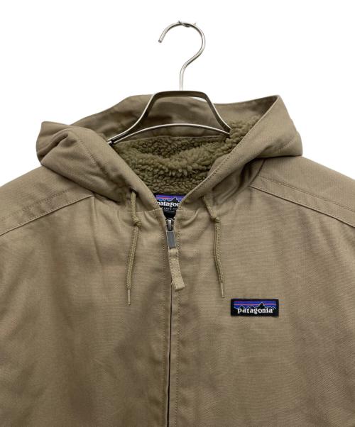 Patagonia（パタゴニア）Patagonia (パタゴニア) LINED CANVAS HOODY ブラウン サイズ:Mの古着・服飾アイテム