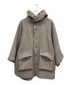 Traditional Weatherwearトラディショナルウェザーウェア）の古着「フーデッド ドルマンコート」｜グレー