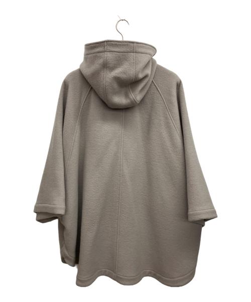 Traditional Weatherwear（トラディショナルウェザーウェア）Traditional Weatherwear (トラディショナルウェザーウェア) フーデッド ドルマンコート グレー サイズ:36の古着・服飾アイテム