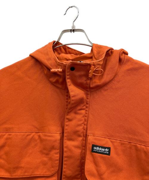 adidas（アディダス）adidas (アディダス) Adventure Multipocket Jacket オレンジ サイズ:2XLの古着・服飾アイテム