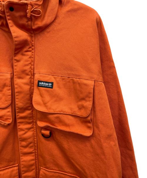 adidas（アディダス）adidas (アディダス) Adventure Multipocket Jacket オレンジ サイズ:2XLの古着・服飾アイテム