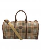 Burberry'sバーバリーズ）の古着「ボストンバッグ」｜ブラウン