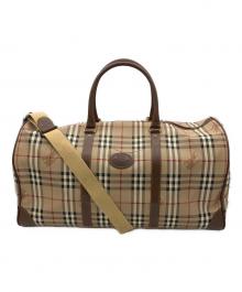 Burberry's（バーバリーズ）の古着「ボストンバッグ」｜ブラウン