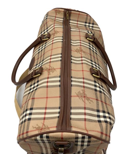 Burberry's（バーバリーズ）Burberry's (バーバリーズ) ボストンバッグ ブラウンの古着・服飾アイテム