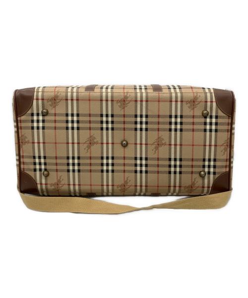 Burberry's（バーバリーズ）Burberry's (バーバリーズ) ボストンバッグ ブラウンの古着・服飾アイテム