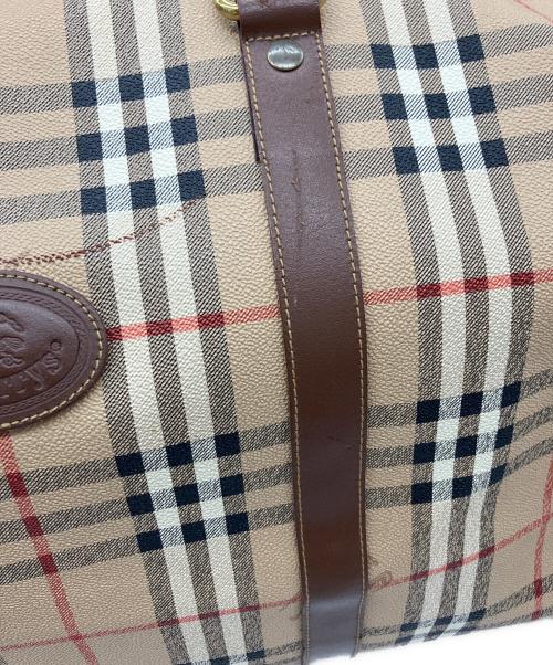 Burberry's（バーバリーズ）Burberry's (バーバリーズ) ボストンバッグ ブラウンの古着・服飾アイテム