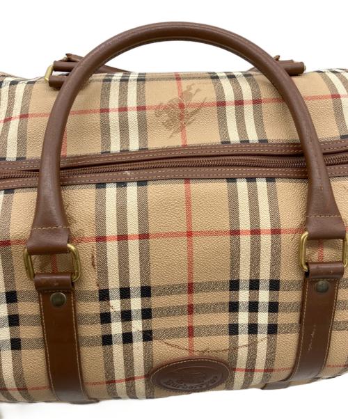 Burberry's（バーバリーズ）Burberry's (バーバリーズ) ボストンバッグ ブラウンの古着・服飾アイテム