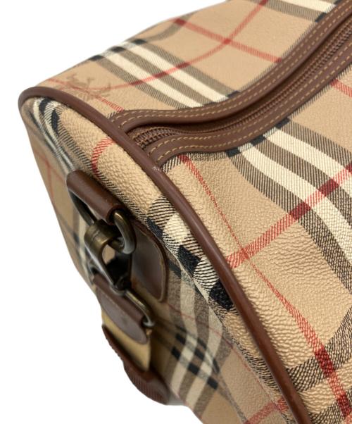 Burberry's（バーバリーズ）Burberry's (バーバリーズ) ボストンバッグ ブラウンの古着・服飾アイテム