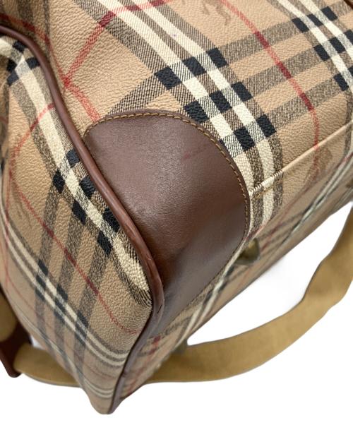 Burberry's（バーバリーズ）Burberry's (バーバリーズ) ボストンバッグ ブラウンの古着・服飾アイテム