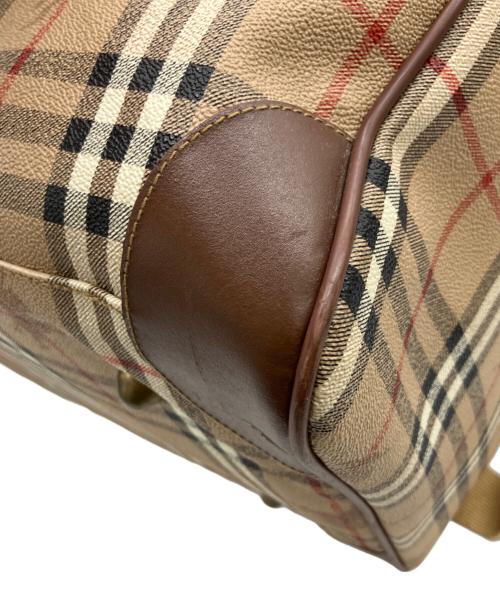 Burberry's（バーバリーズ）Burberry's (バーバリーズ) ボストンバッグ ブラウンの古着・服飾アイテム