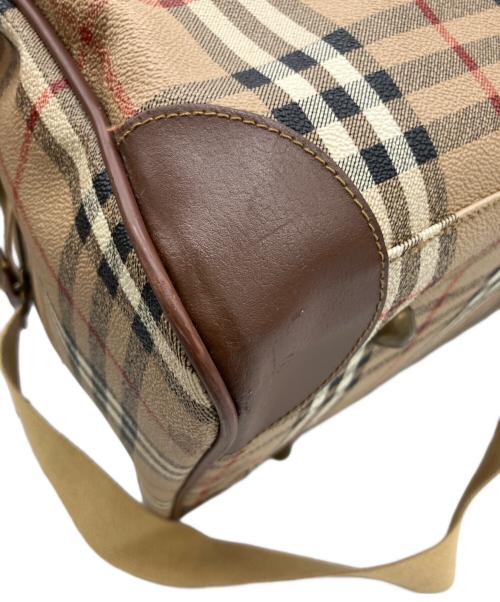 Burberry's（バーバリーズ）Burberry's (バーバリーズ) ボストンバッグ ブラウンの古着・服飾アイテム