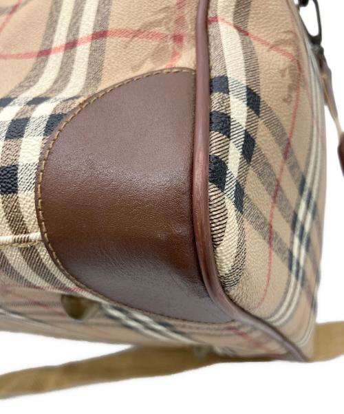 Burberry's（バーバリーズ）Burberry's (バーバリーズ) ボストンバッグ ブラウンの古着・服飾アイテム