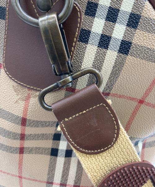 Burberry's（バーバリーズ）Burberry's (バーバリーズ) ボストンバッグ ブラウンの古着・服飾アイテム