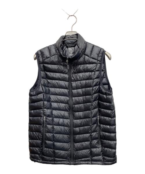 MOUNTAIN HARD WEAR（マウンテンハードウェア）MOUNTAIN HARD WEAR (マウンテンハードウェア) ダウンベスト ブラック サイズ:Mの古着・服飾アイテム