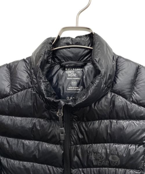 MOUNTAIN HARD WEAR（マウンテンハードウェア）MOUNTAIN HARD WEAR (マウンテンハードウェア) ダウンベスト ブラック サイズ:Mの古着・服飾アイテム