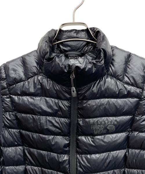 MOUNTAIN HARD WEAR（マウンテンハードウェア）MOUNTAIN HARD WEAR (マウンテンハードウェア) ダウンベスト ブラック サイズ:Mの古着・服飾アイテム