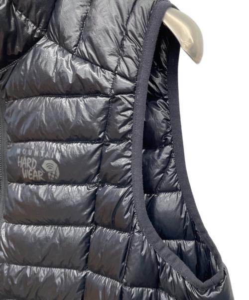 MOUNTAIN HARD WEAR（マウンテンハードウェア）MOUNTAIN HARD WEAR (マウンテンハードウェア) ダウンベスト ブラック サイズ:Mの古着・服飾アイテム