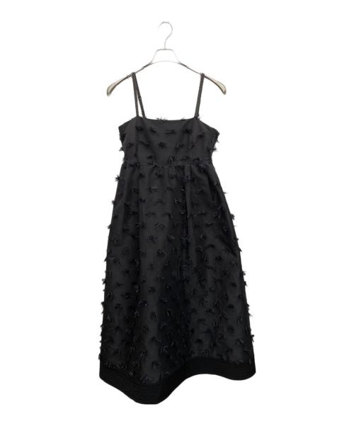 UNITED TOKYO（ユナイテッドトーキョー）UNITED TOKYO (ユナイテッドトーキョー) キャミソールワンピース ブラック サイズ:FREEの古着・服飾アイテム