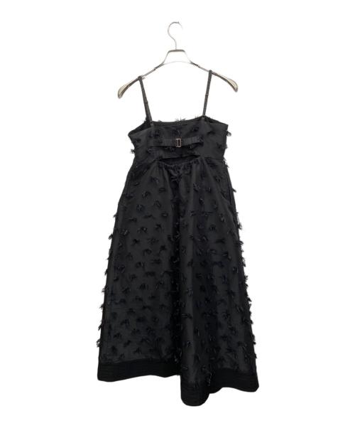 UNITED TOKYO（ユナイテッドトーキョー）UNITED TOKYO (ユナイテッドトーキョー) キャミソールワンピース ブラック サイズ:FREEの古着・服飾アイテム