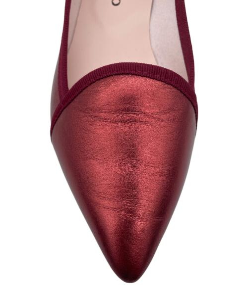 repetto（レペット）repetto (レペット) フラットパンプス レッド サイズ:38の古着・服飾アイテム
