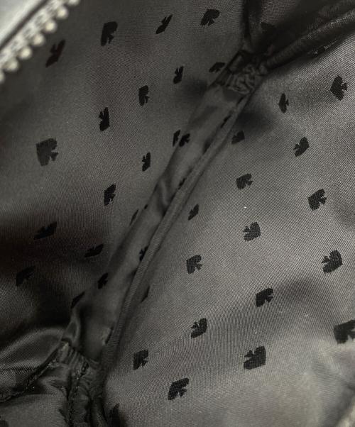 Kate Spade（ケイトスペード）Kate Spade (ケイトスペード) ナイロンショルダーバッグ ブラックの古着・服飾アイテム
