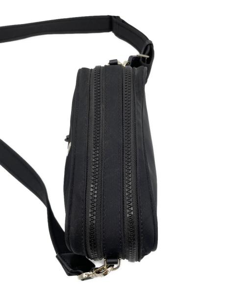 Kate Spade（ケイトスペード）Kate Spade (ケイトスペード) ナイロンショルダーバッグ ブラックの古着・服飾アイテム