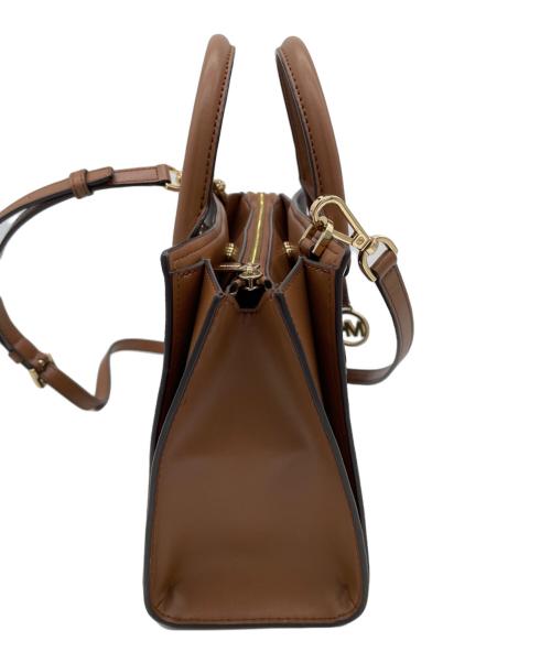 MICHAEL KORS（マイケルコース）MICHAEL KORS (マイケルコース) 2WAYショルダーバッグ ブラウンの古着・服飾アイテム