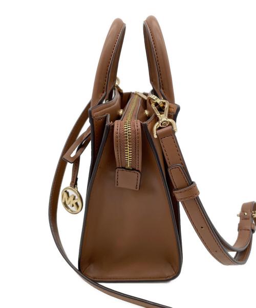 MICHAEL KORS（マイケルコース）MICHAEL KORS (マイケルコース) 2WAYショルダーバッグ ブラウンの古着・服飾アイテム