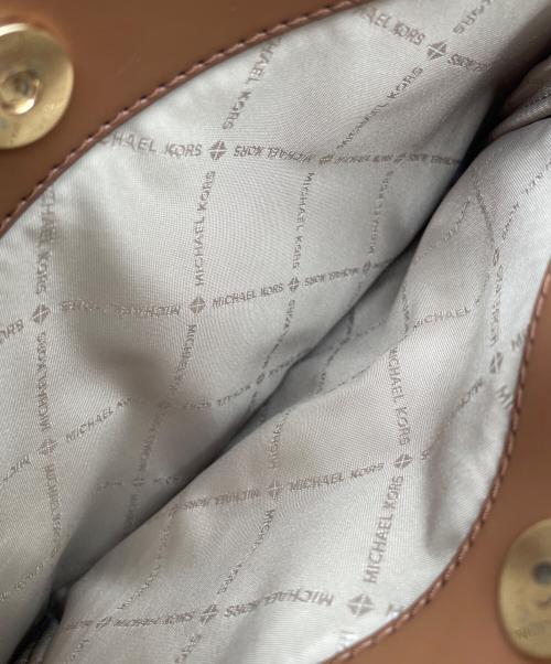 MICHAEL KORS（マイケルコース）MICHAEL KORS (マイケルコース) 2WAYショルダーバッグ ブラウンの古着・服飾アイテム