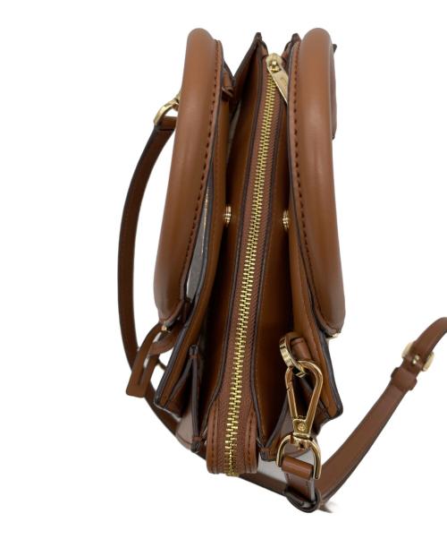 MICHAEL KORS（マイケルコース）MICHAEL KORS (マイケルコース) 2WAYショルダーバッグ ブラウンの古着・服飾アイテム
