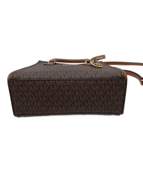 MICHAEL KORS（マイケルコース）MICHAEL KORS (マイケルコース) 2WAYショルダーバッグ ブラウンの古着・服飾アイテム
