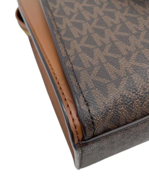 MICHAEL KORS（マイケルコース）MICHAEL KORS (マイケルコース) 2WAYショルダーバッグ ブラウンの古着・服飾アイテム