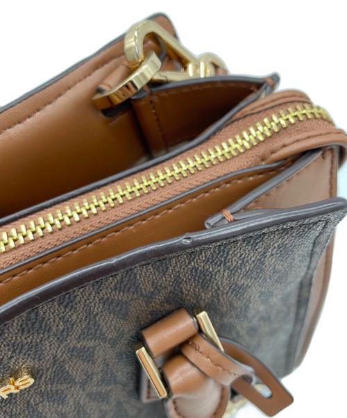 MICHAEL KORS（マイケルコース）MICHAEL KORS (マイケルコース) 2WAYショルダーバッグ ブラウンの古着・服飾アイテム