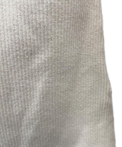 CELFORD（セルフォード）CELFORD (セルフォード) 2WAYラッフルリブニットトップス ピンク サイズ:ONE　SIZEの古着・服飾アイテム