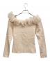 CELFORD (セルフォード) 2WAYラッフルリブニットトップス ピンク サイズ:ONE　SIZE：9000円