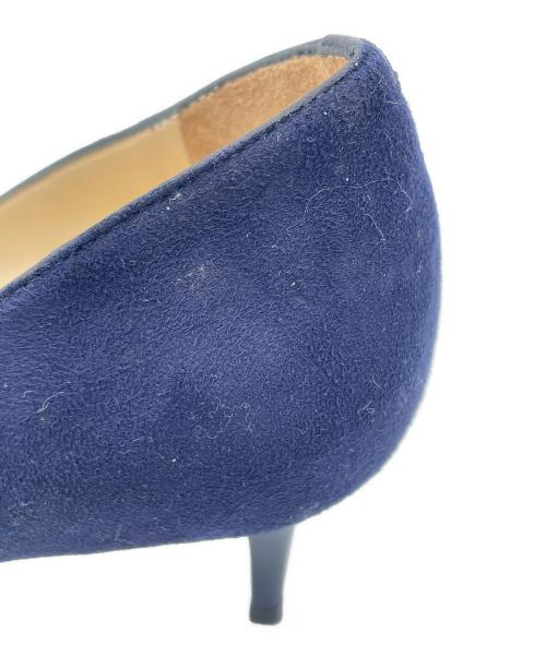 JIMMY CHOO（ジミーチュウ）JIMMY CHOO (ジミーチュウ) ヒールパンプス ネイビー サイズ:36 1/2の古着・服飾アイテム