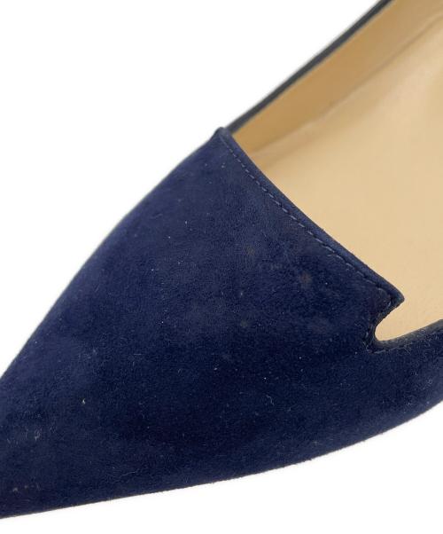 JIMMY CHOO（ジミーチュウ）JIMMY CHOO (ジミーチュウ) ヒールパンプス ネイビー サイズ:36 1/2の古着・服飾アイテム