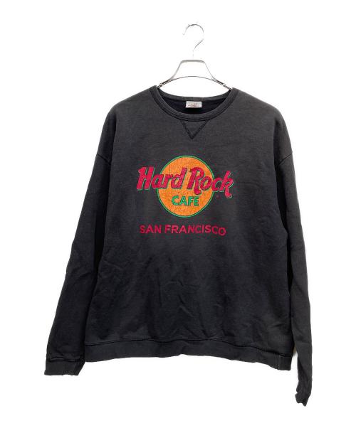 Hard Rock cafe（ハードロックカフェ）Hard Rock cafe (ハードロックカフェ) スウェット ブラック サイズ:XLの古着・服飾アイテム