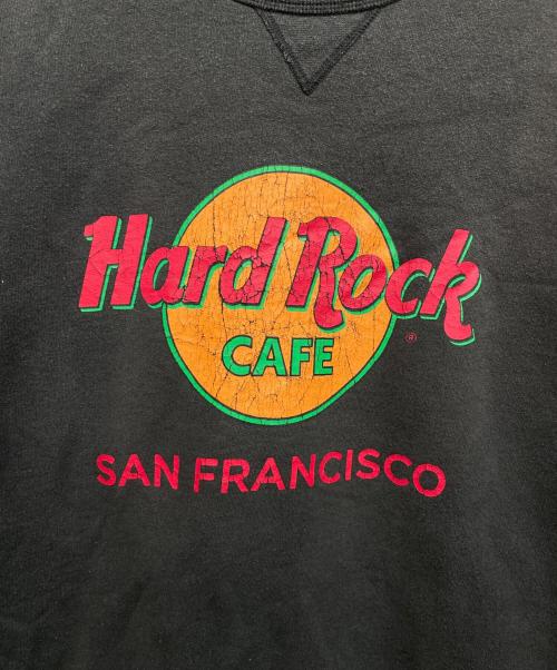 Hard Rock cafe（ハードロックカフェ）Hard Rock cafe (ハードロックカフェ) スウェット ブラック サイズ:XLの古着・服飾アイテム