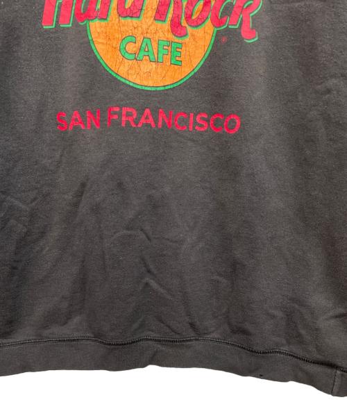 Hard Rock cafe（ハードロックカフェ）Hard Rock cafe (ハードロックカフェ) スウェット ブラック サイズ:XLの古着・服飾アイテム