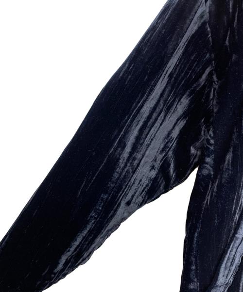 EMPORIO ARMANI（エンポリオ アルマーニ）EMPORIO ARMANI (エンポリオ アルマーニ) リバーシブルベロアジャケット パープル サイズ:44の古着・服飾アイテム