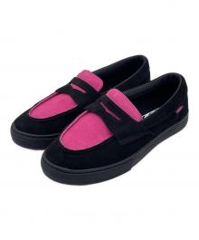 VANS（ヴァンズ）の古着「ローファー」｜ブラック×ピンク