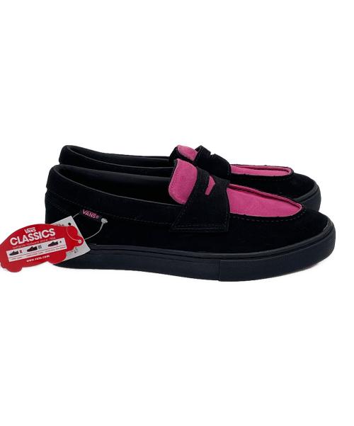 VANS（ヴァンズ）VANS (ヴァンズ) ローファー ブラック×ピンク サイズ:24 未使用品の古着・服飾アイテム