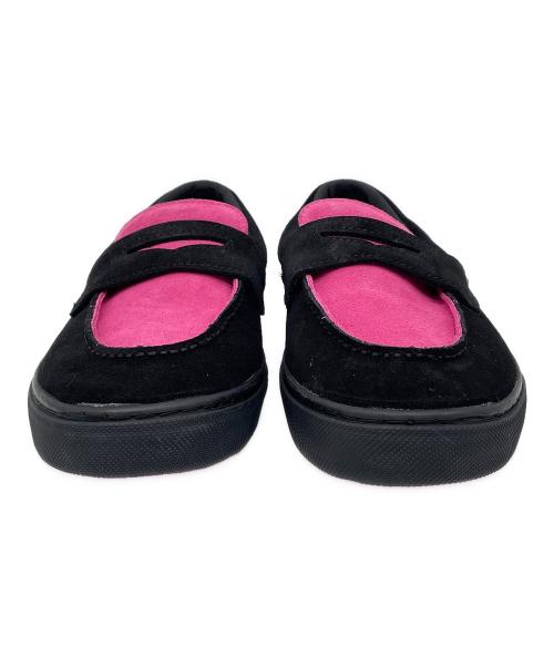 VANS（ヴァンズ）VANS (ヴァンズ) ローファー ブラック×ピンク サイズ:24 未使用品の古着・服飾アイテム