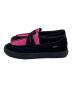 VANS (ヴァンズ) ローファー ブラック×ピンク サイズ:24 未使用品：6000円